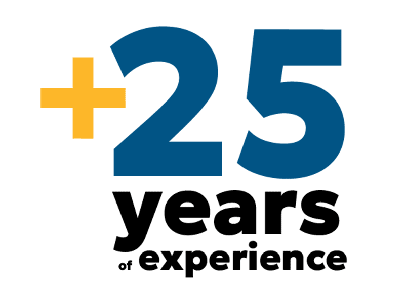 25 Years of Experience